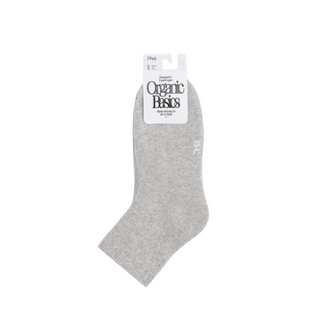 Organic Basics Core Ankle Socks 2 Pack